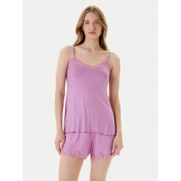 United Colors Of Benetton Тениска на пижама 3Z123H00J Розов Regular Fit