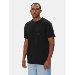 DC Shoes Тишърт ADYKT03246 Черен Regular Fit
