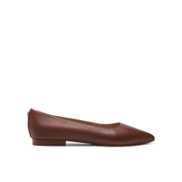 LAUREN RALPH LAUREN Балеринки Londyn 802862706002 Кафяв