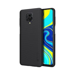 Гръб Nillkin Frosted Shield Hard за Xiaomi Redmi Note 9 Pro / Note 9s - Черен