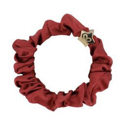 By Eloise London Silk Scrunchie Gold Star ластик за коса