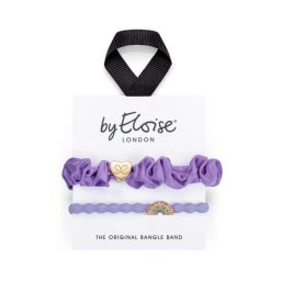 By Eloise London Set Lavender Skies ластик за коса