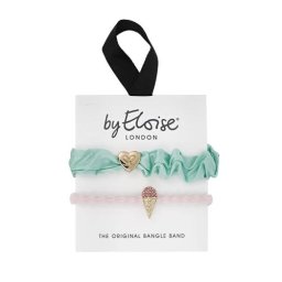 By Eloise London Set Mint & Strawberry ластик за коса