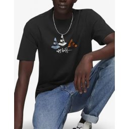 PUMA Downtown 180 Graphic Tee Black
