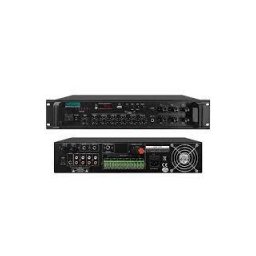 MP610U - 250W, усилвател, с вграден 6-канален зонов селектор с индивидуален 5-степенен Volume контрол за всяка зона, с BLUETOOTH/USB/CD/MP3,FM
