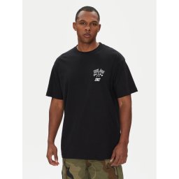 DC Shoes Тишърт ADYZT05467 Черен Regular Fit
