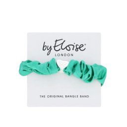 By Eloise London Silk Scrunchie Silver Heart гривна / ластик за коса