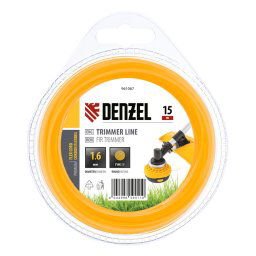 Корда за тример, кръгла, 1,6 мм х 15 м, FLEX CORD// Denzel