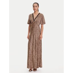 Guess Официална рокля W5YK01 WHEZ2 Бежов Regular Fit
