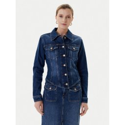Guess Дънково яке W5YN49 D5QP4 Тъмносин Regular Fit