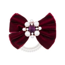 Invisibobble British Royal Bowtique ластик за коса цвят червен