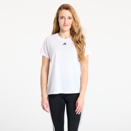 Тениска adidas AEROREADY Train Essentials Minimal Branding Crewneck T-Shirt White/ Crystal White/ Crystal White M