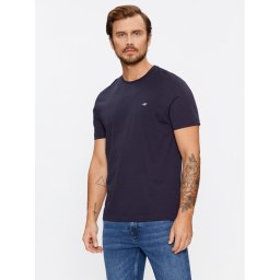 Gant Тишърт Shield 2003184 Тъмносин Regular Fit
