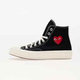 Сникърси Converse x Comme des Garçons PLAY Chuck 70 Hi Black/ Red/ Egret EUR 46.5