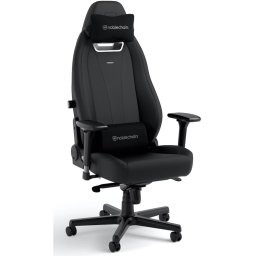 Геймърски стол noblechairs Legend Black Edition (NBL-LGD-GER-BED), до 150kg, PU синтетична кожа, стоманена база, лумбална опора, черен