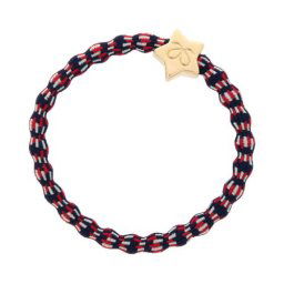 By Eloise London Gold Star Red White and Blue гривна / ластик за коса