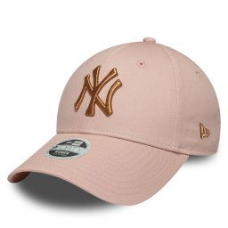 Шапка с козирка New Era New York Yankees Metallic 9FORTY 60667375 Розов