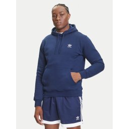 adidas Суитшърт Trefoil Essentials IY4929 Тъмносин Regular Fit