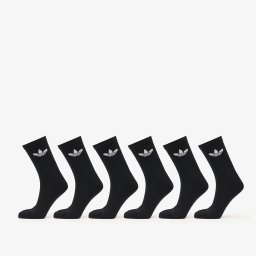 Чорапи adidas Trefoil Crew Sock Cushion 6-Pack Black S