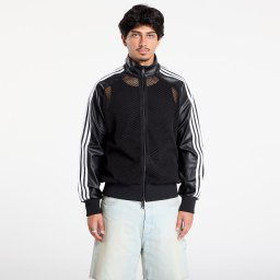 Яке adidas x Jeremy Scott Faux Leather Mesh Track Top UNISEX Black XL