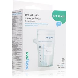 BabyOno Breast Milk Bag торбичка за съхранение на кърма 180 ml 30 бр.