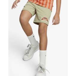 PUMA Essentials+ Street Art Graphic Shorts Beige