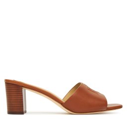 Чехли LAUREN RALPH LAUREN Everley Block-Heel 802974364002 Кафяв