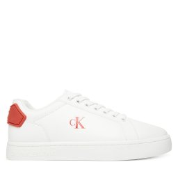 Сникърси Calvin Klein Jeans Classic Cupsole Ru Patch Lth YM0YM01297 Бял