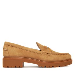 лоуфъри с дебела подметка LAUREN RALPH LAUREN Marli 802974357001 Кафяв