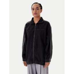 adidas Дънково яке adicolor Denim Adilenium JY2897 Черен Oversize