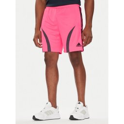 adidas Спортни шорти Teamgeist adicolor JW1343 Розов Regular Fit