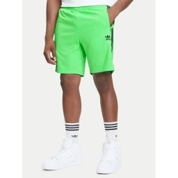 adidas Спортни шорти adicolor Firebird JY1340 Зелен Regular Fit