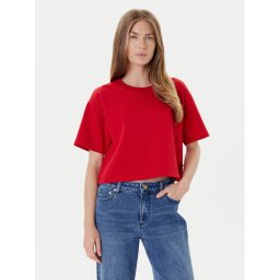 MICHAEL Michael Kors Тишърт MT551T65MF Червен Relaxed Fit