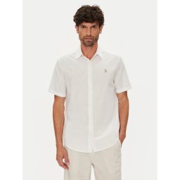 U.S. Polo Assn. Риза MUP3254 Бял Regular Fit