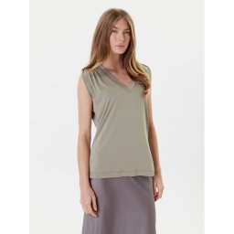 Guess Блуза W5YP52 KCYW2 Зелен Regular Fit