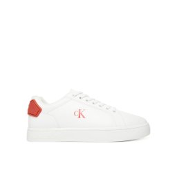 Calvin Klein Jeans Сникърси Classic Cupsole Ru Patch Lth YM0YM01297 Бял