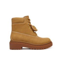 Guess Туристически oбувки FLTLVY ELE10 Бежов