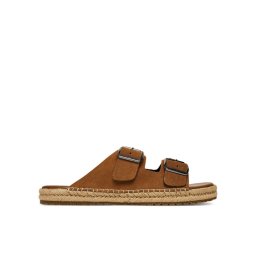Tommy Hilfiger Еспадрили Flex Jutte Hilfiger Suede Sandal FM0FM05503 Кафяв