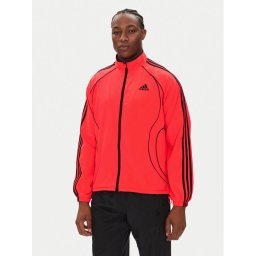 adidas Суитшърт Teamgeist adicolor JW5867 Червен Loose Fit