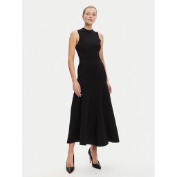 Guess Плетена рокля W5YK0S Z0241 Черен Regular Fit
