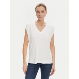 Guess Блуза W5YP52 KCYW2 Бял Regular Fit