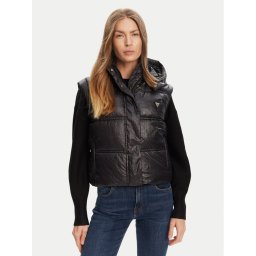Guess Жилетка за костюм W5YL11 WHDO2 Черен Regular Fit