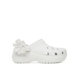 Crocs Чехли Classic Bouquet Platform Clog 211292 Бял