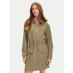 Guess Ежедневна рокля V5YK04 KCX42 Зелен Regular Fit