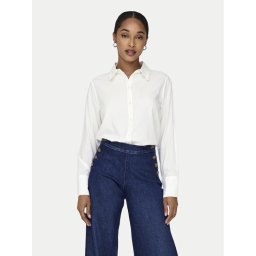 ONLY Риза Berit 15320243 Бял Regular Fit
