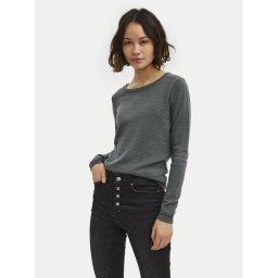 Vero Moda Пуловер Care 10136644 Зелен Regular Fit