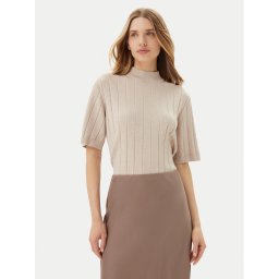 Bruuns Bazaar Пуловер Anemones BBW4521 Бежов Regular Fit