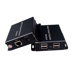 USB Extender (усилвател) ESTILLO ASKHU04-USB 1x4, усилва USB сигнал до 100