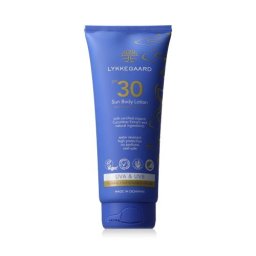 Lykkegaard Sun Body Lotion SPF30 слънцезащитен лосион за бронзов тен 200 ml