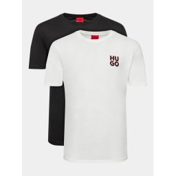 HUGO Комплект тениски 50492550 Бял Regular Fit